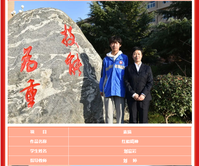 省文明風(fēng)采素描作品----一等獎
